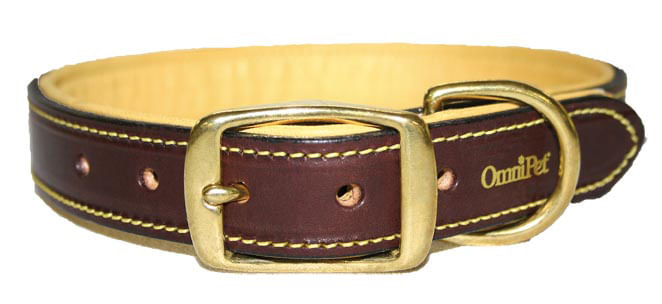 Deer Tan Collar, Havana Brown - 1"x 27"  