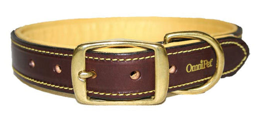 Deer Tan Collar, Havana Brown - 1"x 29"  