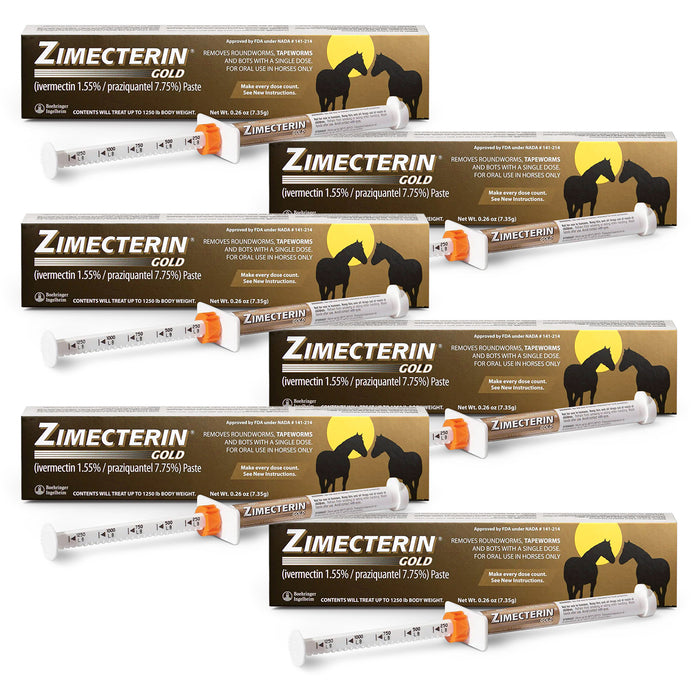 Zimecterin Gold Horse Wormer Paste, 1-Dose
