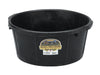 Rubber All-Purpose Tub, 6.5 Gallon Color Black