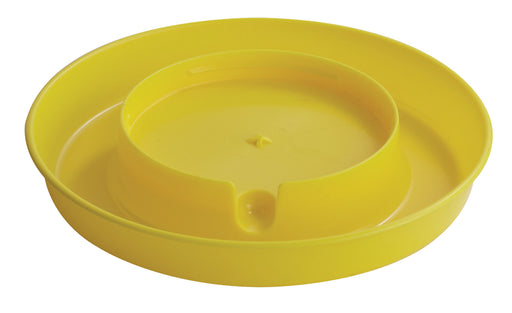 Plastic Chicken Waterer Base, Gallon - Yellow  