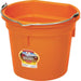 Little Giant Flatback Bucket, 5 Gallon - Orange  