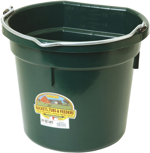 Little Giant Flatback Bucket, 5 Gallon - Green  