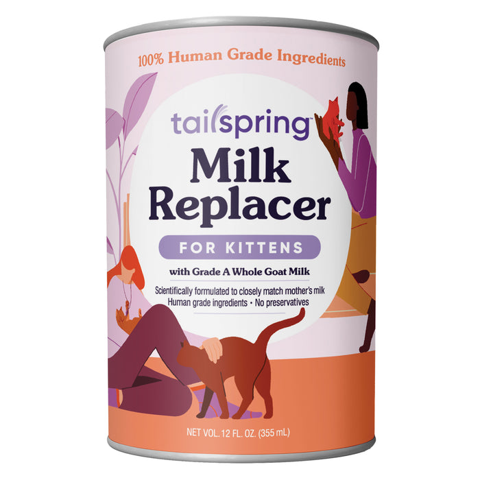 Tailspring Kitten Milk Replacer - Tailspring Kitten Liquid, 12 oz  