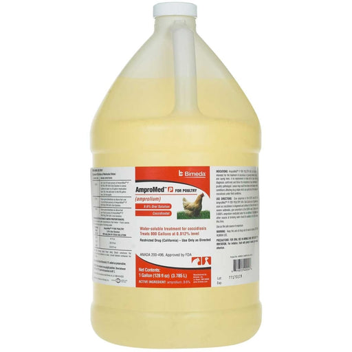 Ampromed for Poultry, Gallon Color Clear