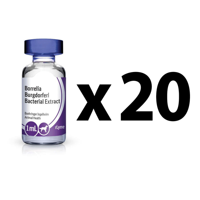 Recombitek Lyme Vaccine for Dogs (20 x 1ml)
