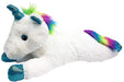 Jumbo Unicorn Plush Dog Toy, 24"L (assorted) -   