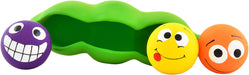 Three Peas in a Pod Latex Dog Toy -   