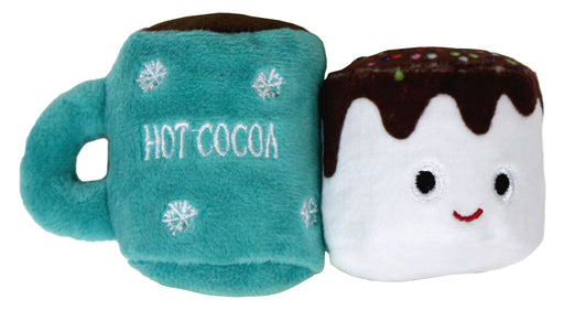 2-pk Hot Cocoa/Marshmallow Cat Toy - Assorted  