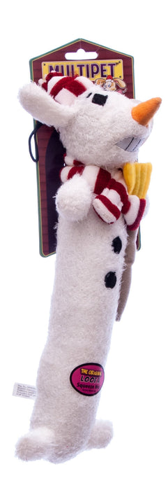 Loofa Dog Snowman - 6" Loofa Snowman  