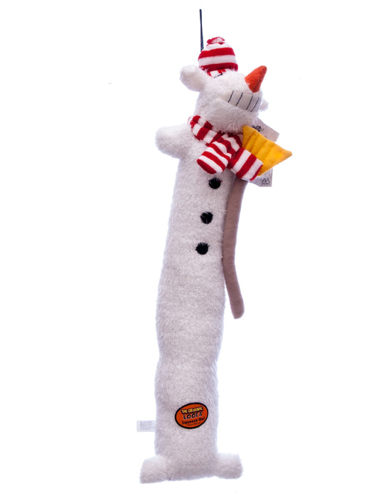 Loofa Dog Snowman - 18" Loofa Snowman  