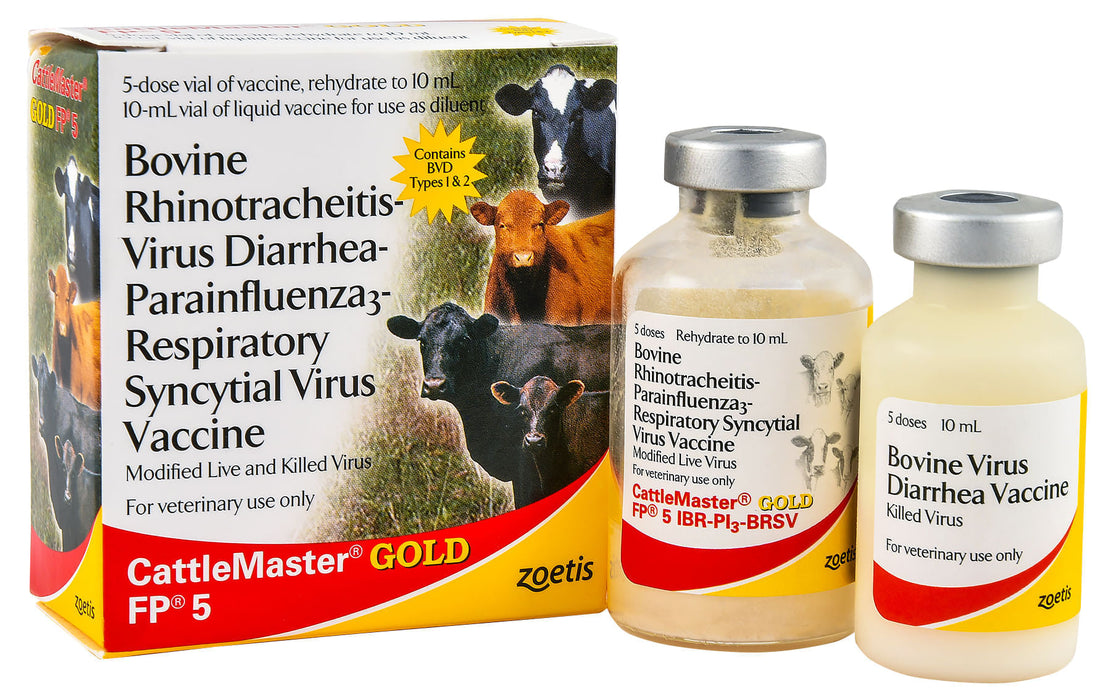 CattleMaster Gold FP 5 - 5 Dose Vial  