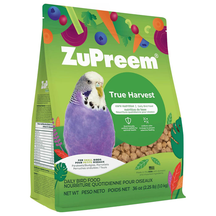 Alimento diario para pájaros ZuPreem Natural Premium