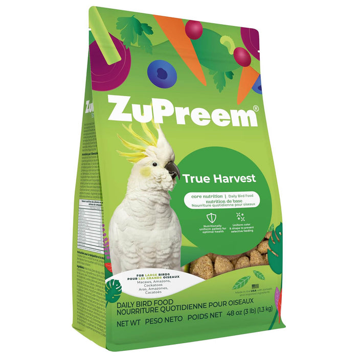 Alimento diario para pájaros ZuPreem Natural Premium