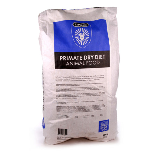 ZuPreem Primate Dry Diet, 20 lb -   