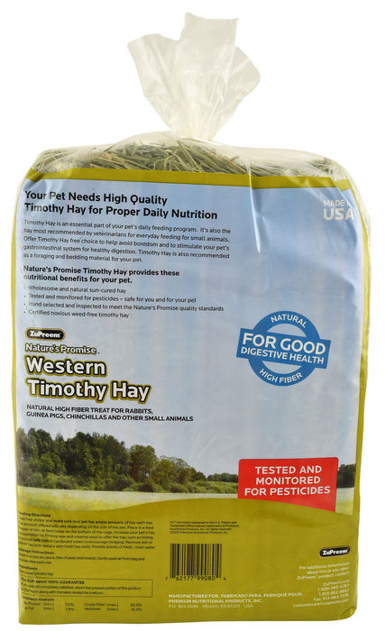 Nature's Promise Western Timothy Hay - Nature's Promise Western Timothy Hay - 8lb  