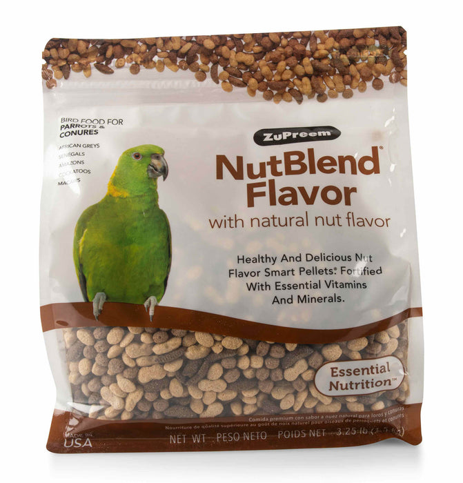 Zupreem NutBlend Flavor Bird Food - NutBlend Bird Food, 3.25 lb  