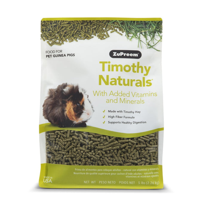 Timothy Naturals Guinea Pig Food, 5 lb -   