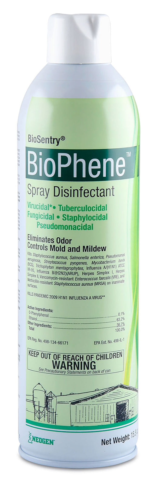 BioSentry BioPhene Spray Disinfectant -   