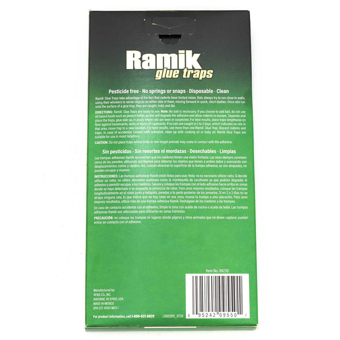 Ramik Glue Traps for Rats, Mice and Snakes – Safe, Non-Toxic Rodent Control