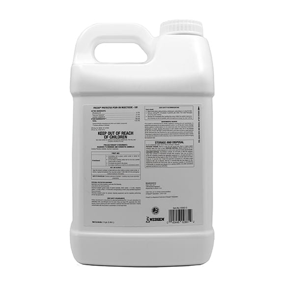 Prozap Protectus for Cattle Pour-On Insecticide - Prozap Protectus, 2.5 gal  