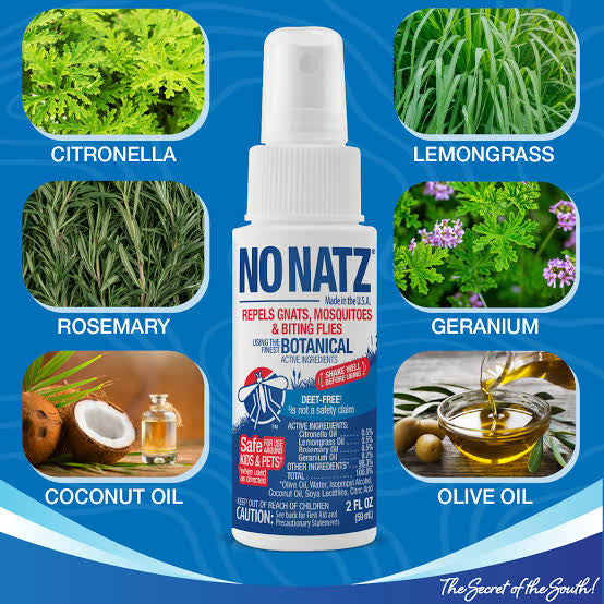 No Natz Bug Repellent Spray – Natural DEET-Free Formula for Horses, Dogs & Livestock
