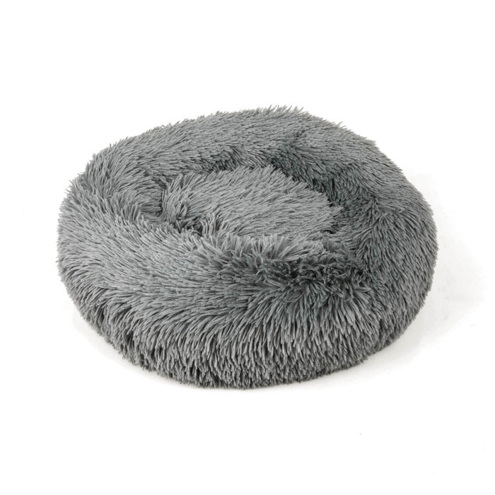 Donut Pet Bed, Gray - Donut Pet Bed, Lg, 31.5" x 31.5", Gray  