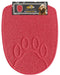 Pet Bowl Dining Mat Red Shield -   