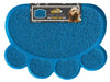 Pet Bowl Dining Mat Pawprint Shape -   