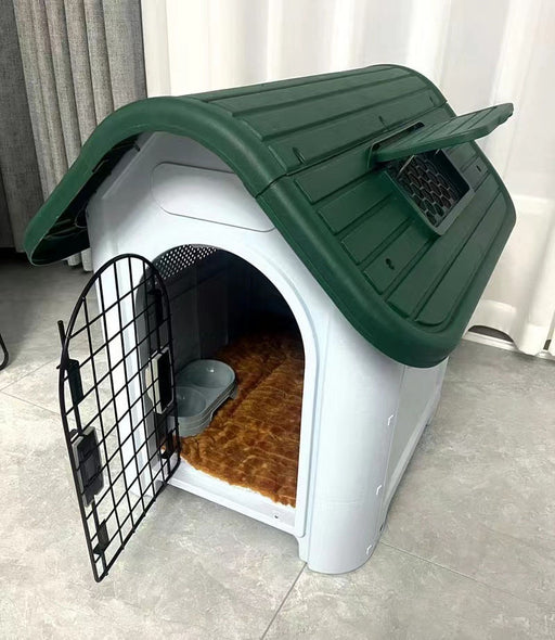 Green Roof Dog House with Air vent - Box  