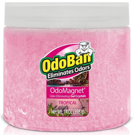 OdoBan OdoMagnet Odor Eliminator Gel Crystals - Tropical Tropical 