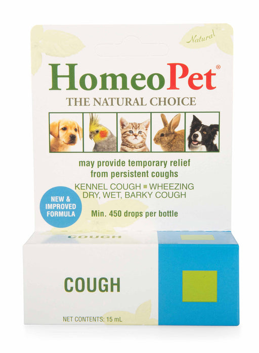 HomeoPet Cough Remedy, 15 mL -   