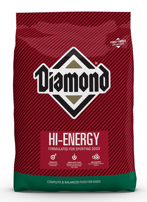 Diamond Hi-Energy Formula, Adult Dog Food, 50 lb -   