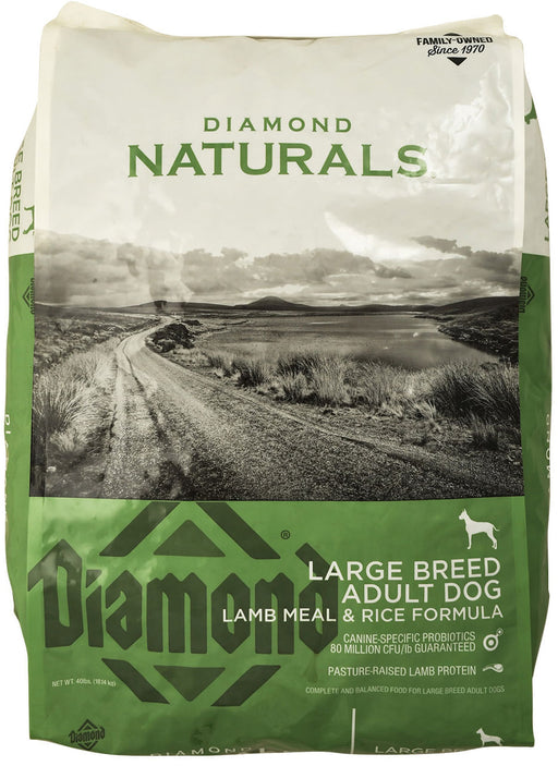 Diamond Naturals Large Breed Lamb Meal & Rice Adult Dog Food - Diamond Naturals Large Breed Adult, Lamb Meal & Rice  