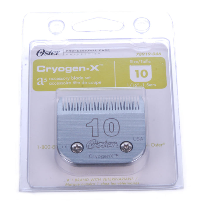 Oster Size 10 CryogenX Blade - Oster Size 10 Traditional Blade  