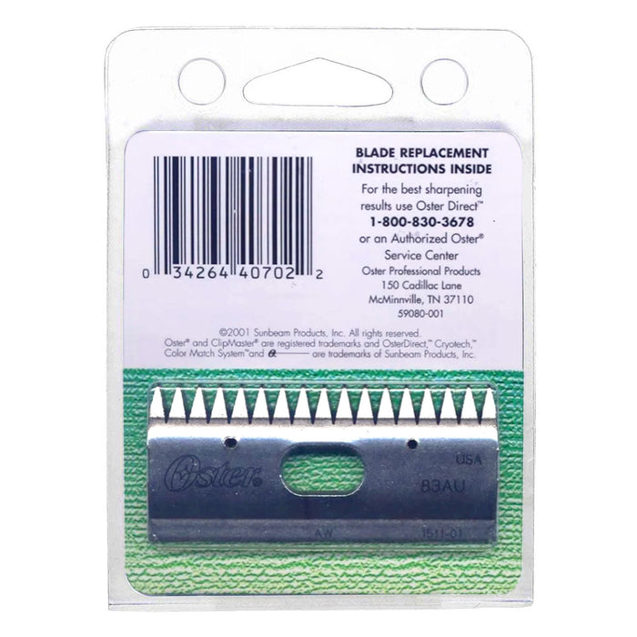 Paquete combinado de cuchillas Oster 83AU + 84AU