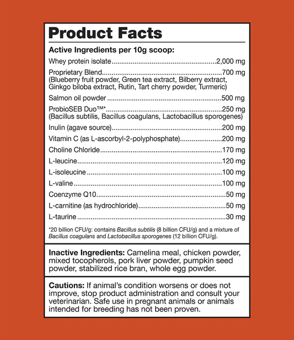 Fórmula de salud para perros mayores K9 Power Young at Heart