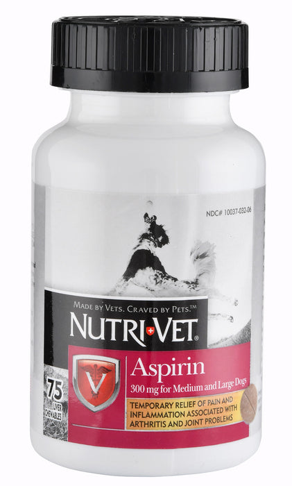 Nutri-Vet Aspirin for Large Dogs -   