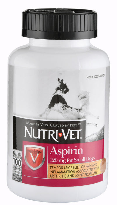 Nutri-Vet Aspirin for Small/Med. Dogs -   