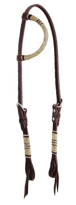 Rawhide Braided Slip Ear Headstall -   