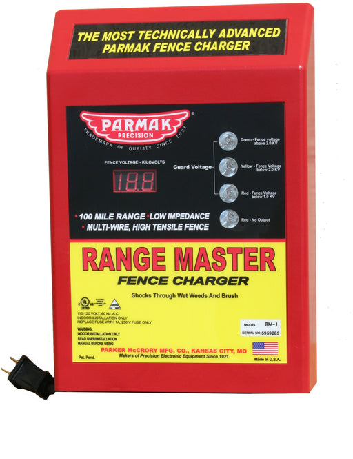 Parmak Range Master Fence Charger -   