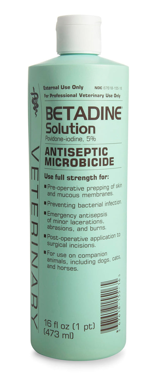 Betadine Solution (Povidone Iodine) - Betadine Solution, 16 oz  