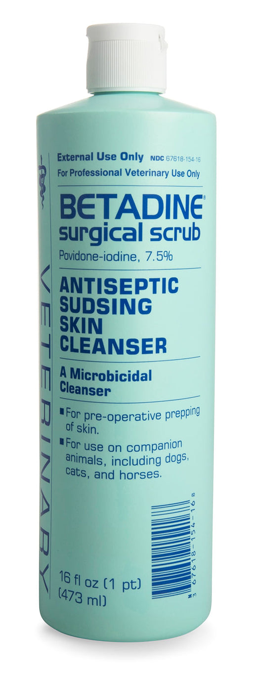 Betadine Surgical Scrub (Povidone Iodine) - Betadine Surgical Scrub, 16 oz  