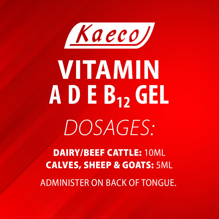 Vitamin ADE & B12 Gel