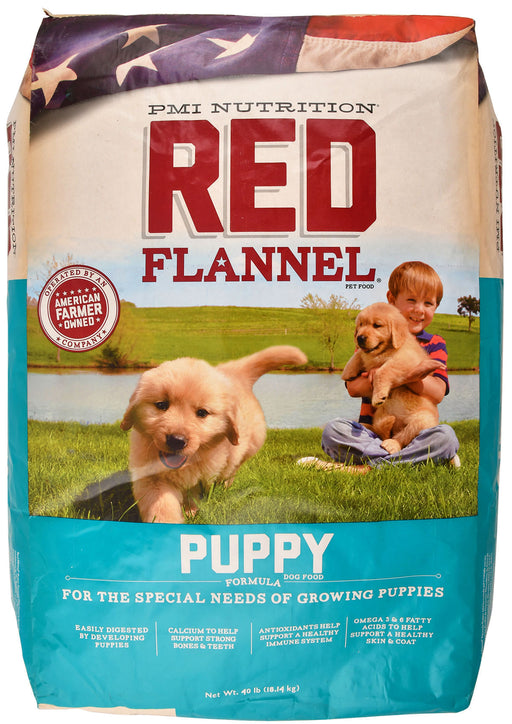 Purina Red Flannel Puppy Food -   