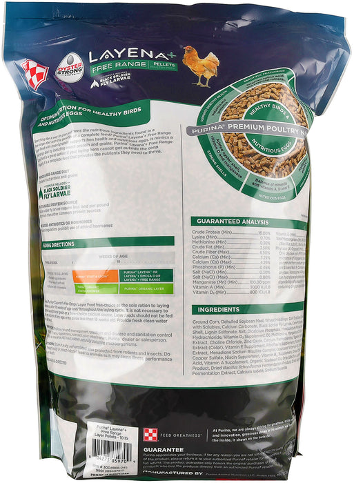 Purina Layena + Free Range -   