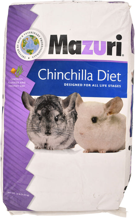 Mazuri Chinchilla Diet - 25 lb Mazuri Chinchilla Diet  