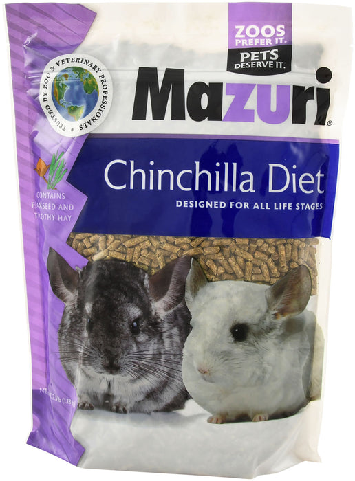 Mazuri Chinchilla Diet - 2.5 lb Mazuri Chinchilla Diet  