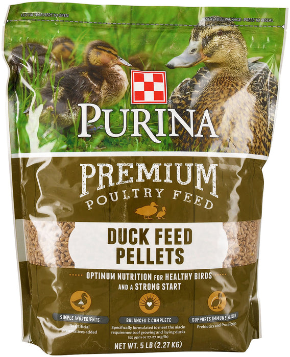 Purina Duck Feed Pellets -   