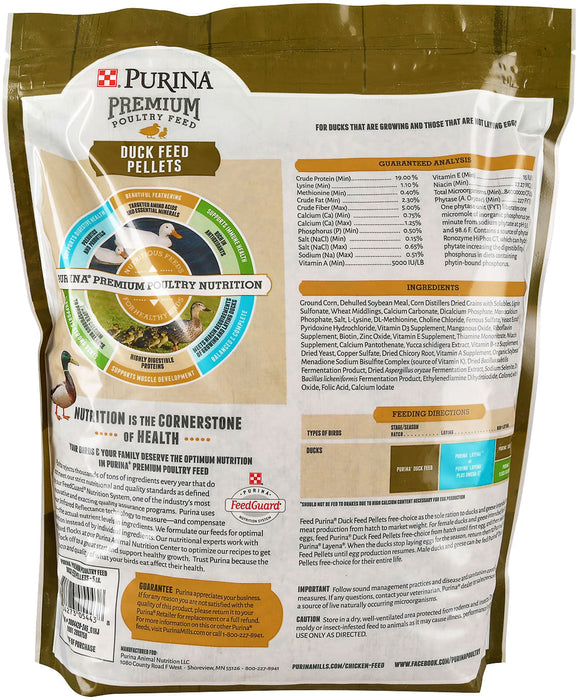 Purina Duck Feed Pellets -   